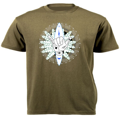 SURFER BRA 2  - Unisex Short-sleeve T-shirt - 180g Thumbnail