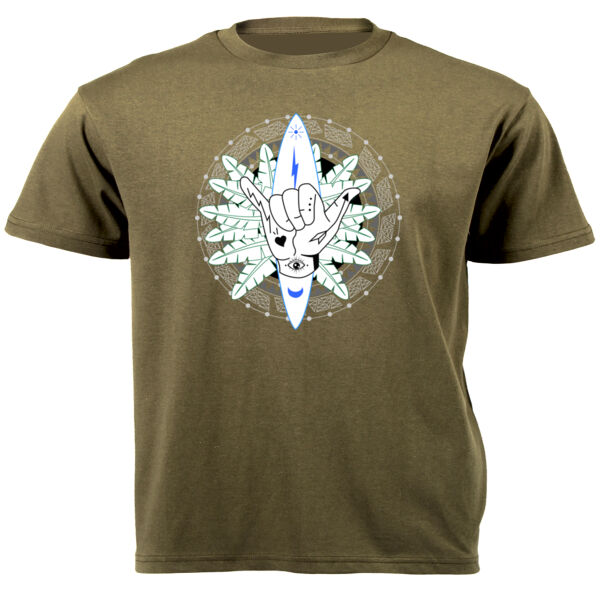 SURFER BRA 2  - Unisex Short-sleeve T-shirt - 180g Thumbnail