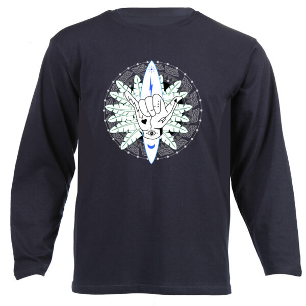 SURFER BRA 2  - Unisex Long-sleeve T-shirt Thumbnail