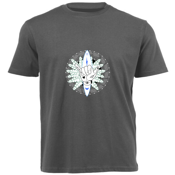 SURFER BRA 2 PRINT - Unisex Platinum Short-sleeve T-shirt Thumbnail