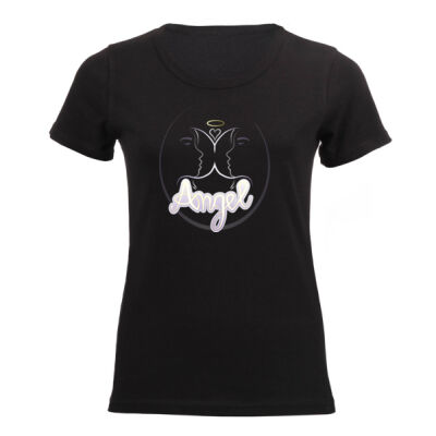 Angel Butterfly Design Gift idea - Ladies Short-sleeve T-shirt  Thumbnail