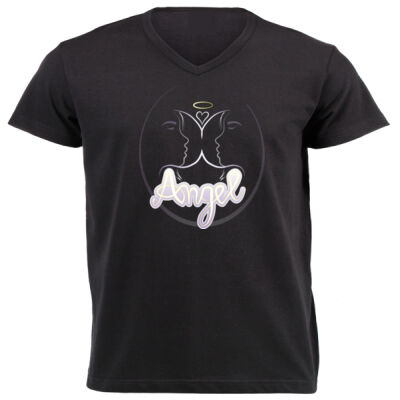 Angel Butterfly Design Gift idea - Unisex V-Neck T-shirt Thumbnail