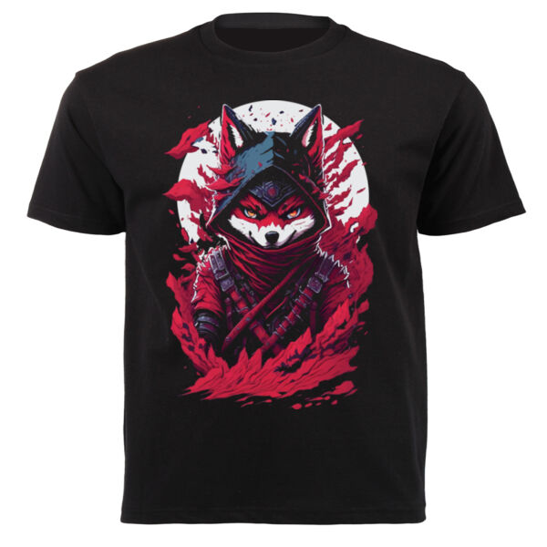 Mr Cool Fox - Unisex Short-sleeve T-shirt 140g Thumbnail