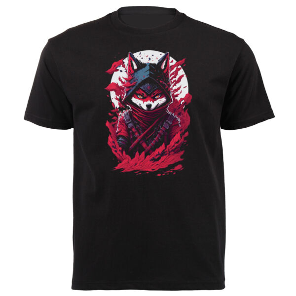 Mr Cool Fox option2 DTF - Unisex Platinum Short-sleeve T-shirt Thumbnail