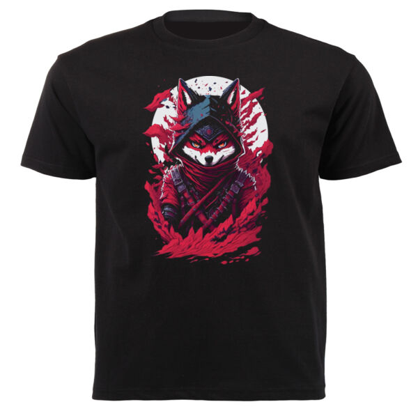 Mr Cool Fox option2 DTF - Unisex Short-sleeve T-shirt - 180g Thumbnail