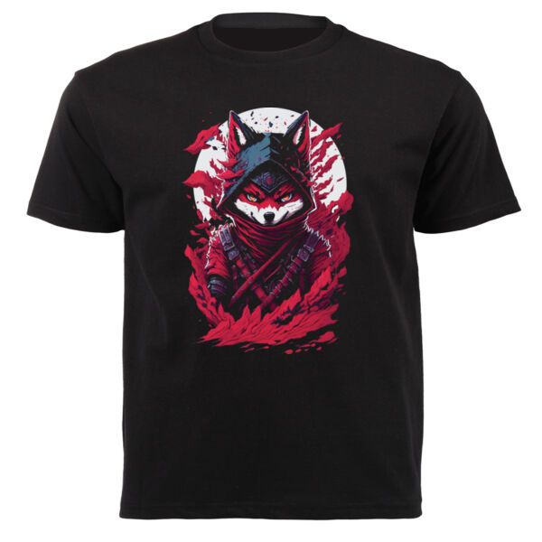 Mr Cool Fox option2 DTF - Unisex Short-sleeve T-shirt 140g Thumbnail