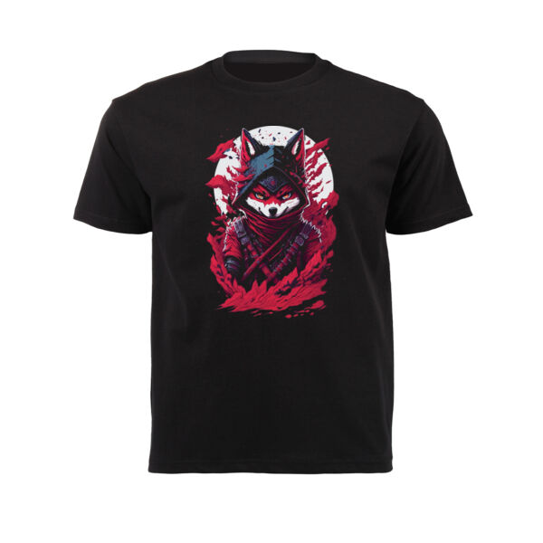 Mr Cool Fox option2 DTF - Junior Short-sleeve T-shirt Thumbnail