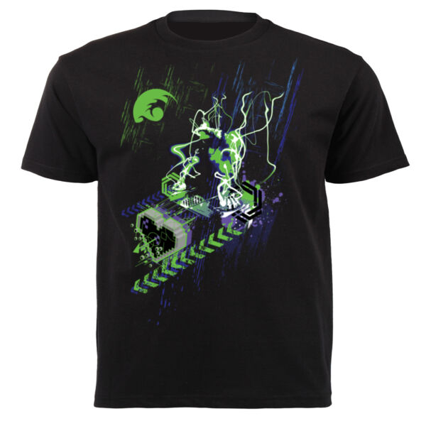 Dj T-shirt by 2COOLDESIGN CLOTHING Colour version - Unisex Short-sleeve T-shirt - 180g Thumbnail