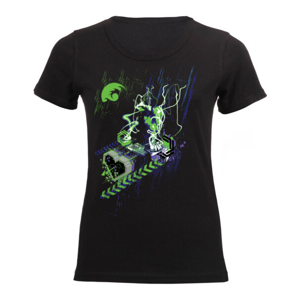 Dj T-shirt by 2COOLDESIGN CLOTHING Colour version - Ladies Short-sleeve T-shirt  Thumbnail