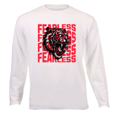Fearless MMA T-shirt Design - Unisex Long-sleeve T-shirt Thumbnail