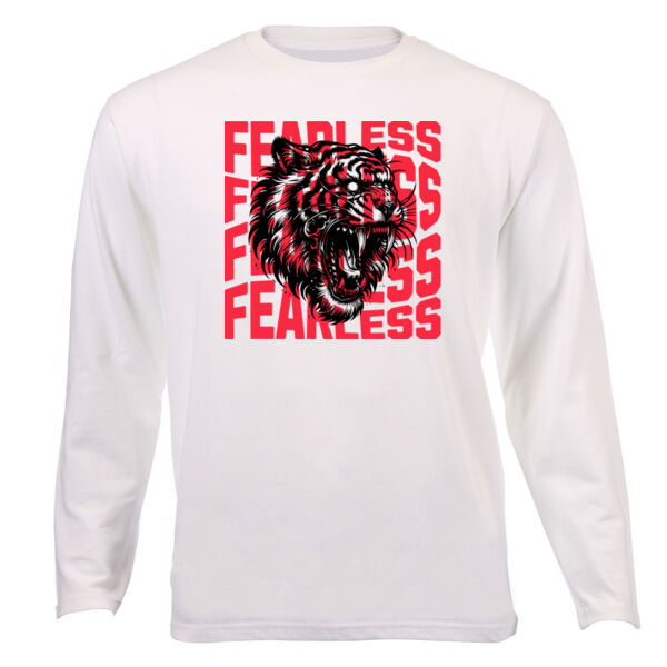 Fearless MMA T-shirt Design - Junior Long-sleeve T-shirt Thumbnail